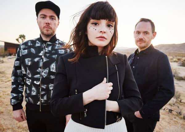 Glasgow trio Chvrches are set to appear in The Archies comic book series. Picture: