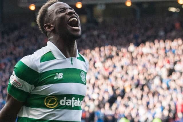 Celtics Moussa Dembele at Hampden last year. Picture: John Devlin