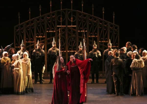 This production of Verdi's Macbeth may have suffered from its staging but the music was a fitting tribute to Festival spirit