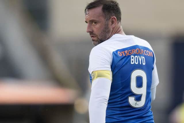 Kris Boyd retired from international football in 2008. Picture: SNS