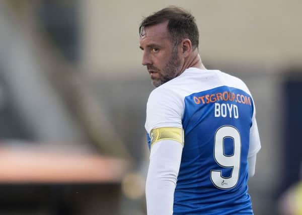 Kris Boyd retired from international football in 2008. Picture: SNS