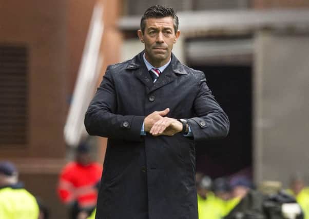 Rangers manager Pedro Caixinha. Picture: SNS