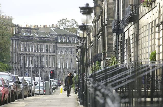 The New Town is the most expensive area in Edinburgh. Picture: TSPL