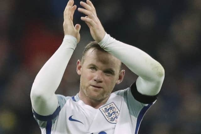 England manager Gareth Southgate wanted to include Wayne Rooney in his forthcoming squad. Picture: AP.