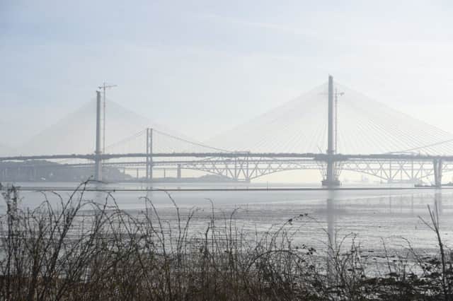 Queensferry Crossing bridge. Picture; TSPL