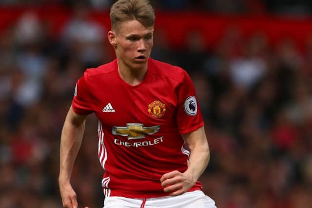 Scott McTominay of Manchester United had previously intimated he was committed to Scotland. Picture: Dave Thompson/Getty Images