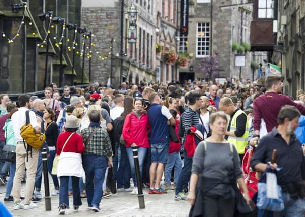 Demand during the Festival can see Edinburgh residents sub-let their homes to tourists. Picture: Ian Rutherford