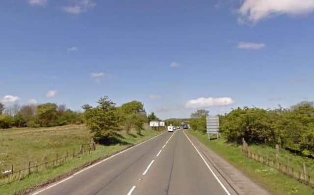 The fatal road crash occurred on the A73 at Newhouse. Picture: Google Maps
