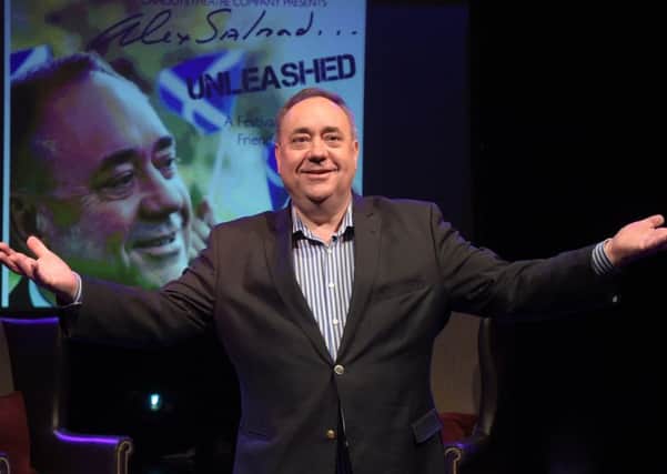 Former First Minister Alex Salmond has backed an independent Scotland to have its own currency. Picture: Lesley Martin/PA Wire
