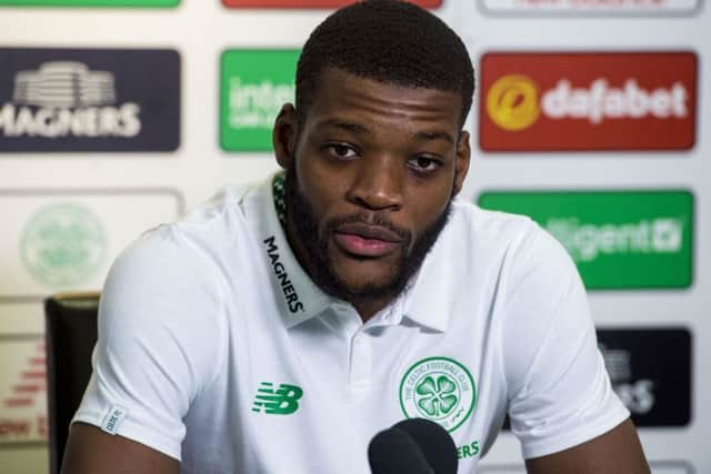 Celtic's Olivier Ntcham is delighted to be facing PSG. Picture: Paul Devlin/SNS