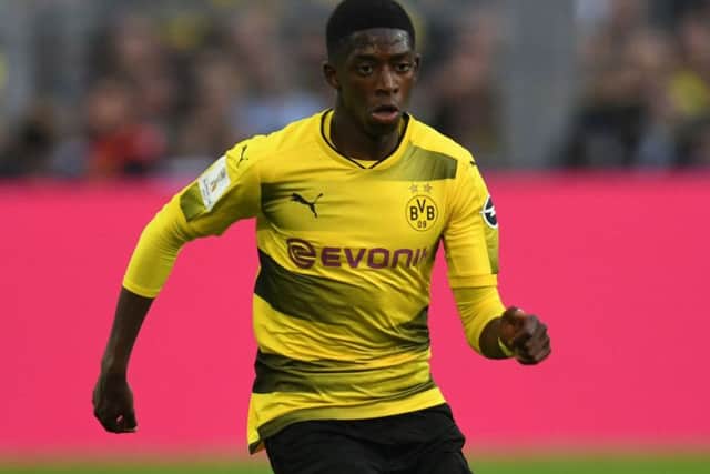 Dortmund's French forward Ousmane Dembele is wanted by Barcelona. Picture: AFP/Getty Images
