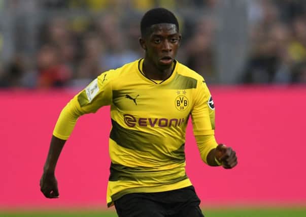 Dortmund's French forward Ousmane Dembele is wanted by Barcelona. Picture: AFP/Getty Images