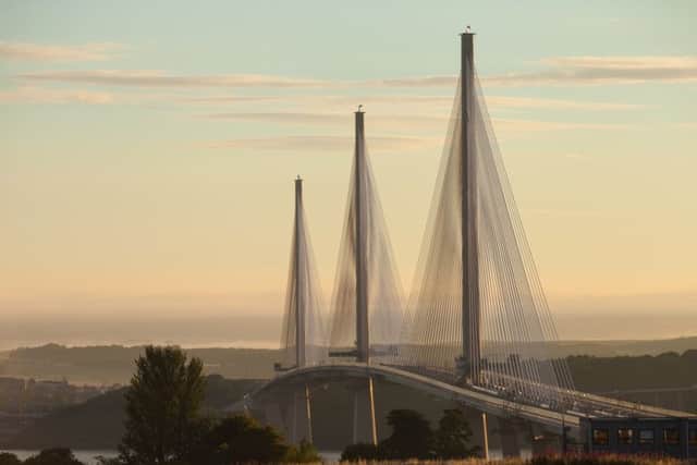 The Queensferry Crossing will open to traffic in the early hours of Wednesday morning. Picture: Contributed