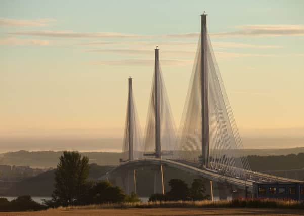 The Queensferry Crossing will open to traffic in the early hours of Wednesday morning. Picture: Contributed