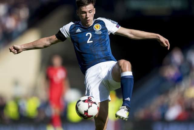 Kieran Tierney has the ability to play wherever needed. Picture: Bill Murray/SNS