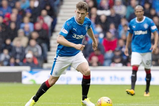 Former Aberdeen skipper Ryan Jack is positive despite a stuttering start to his Rangers career. Photograph: Alan Harvey/SNS