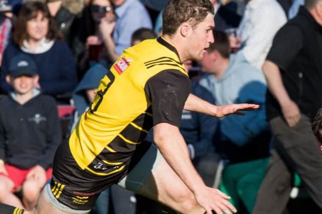 Neil Irvine-Hess was man of the match. Picture: Ian Gerogeson