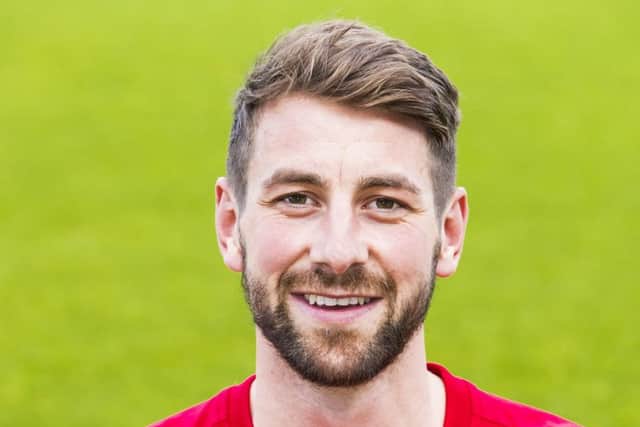 Darren Smith netted twice for Sirling Albion