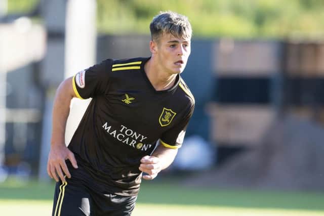 Danny Mullen netted the only goal of the game. Picture: SNS