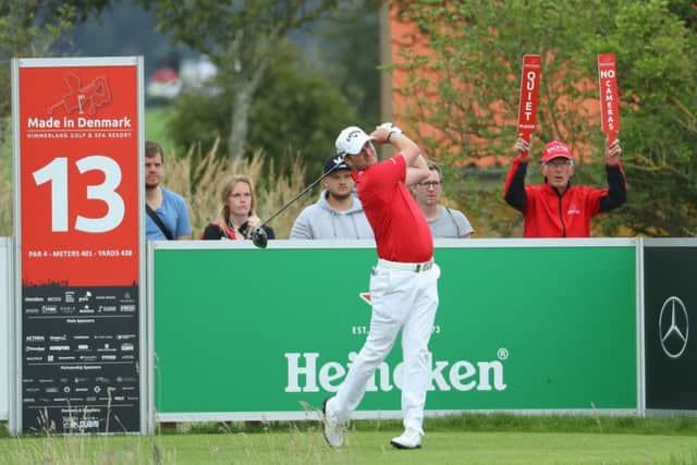 Scotland's Marc Warren shot a third-round 70 at the Made in Denmark tournament at Himmerland. Picture: Warren Little/Getty Images