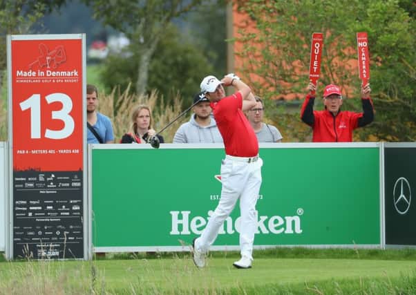 Scotland's Marc Warren shot a third-round 70 at the Made in Denmark tournament at Himmerland. Picture: Warren Little/Getty Images