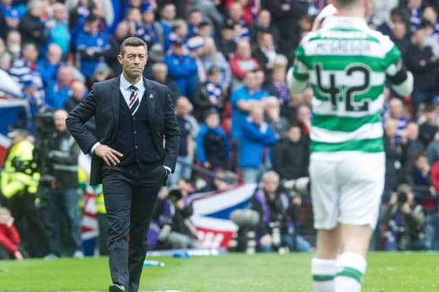 Rangers manager Pedro Caixinha doesn't fear getting sacked.