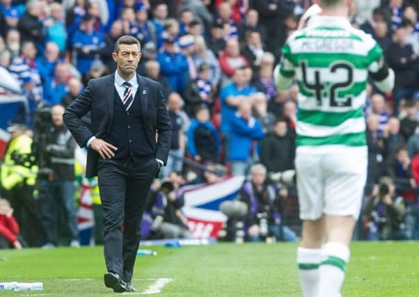 Rangers manager Pedro Caixinha doesn't fear getting sacked.