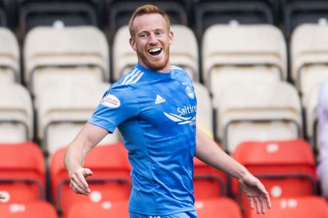 Adam Rooney is determined to be in the Aberdeen line-up every week. Picture: SNS.