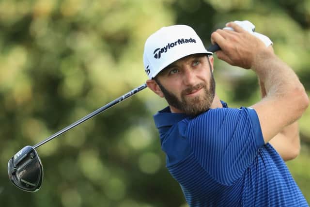 Dustin Johnson beat Jordan Spieth in a play-off to win The Northern Trust. Picture: Getty