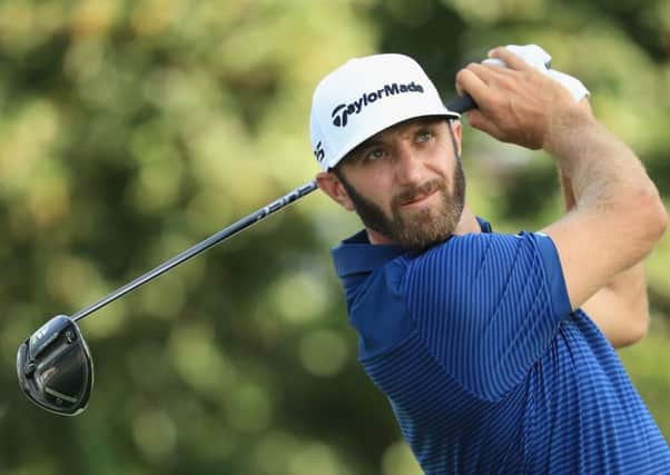Dustin Johnson beat Jordan Spieth in a play-off to win The Northern Trust. Picture: Getty