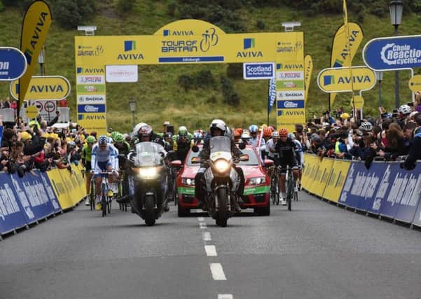 Picture: the Tour of Britain in Edinburgh, 2015, supplied