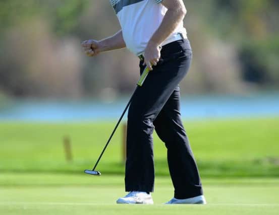 Gareth Wright is two shots off the lead after an opening 51 at the Paul Lawrie Golf Centre on the outskirts of Aberdeen. Picture: Getty Images