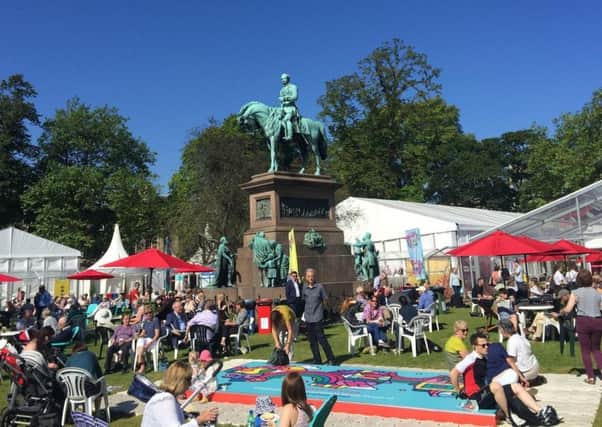 Ticket sales are up by four per cent on last year after the Edinburgh International Book Festival enjoyed its highest ever attendance.