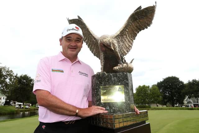 Paul Lawrie won the Dimension Data Pro Am in South Africa earlier this year