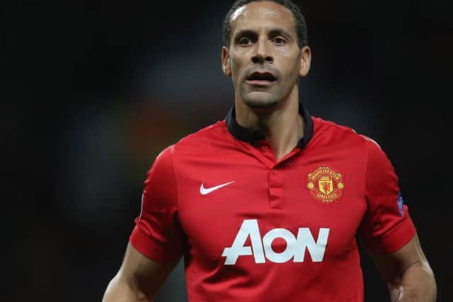 Rio Ferdinand in action for Manchester United. Picture: Getty