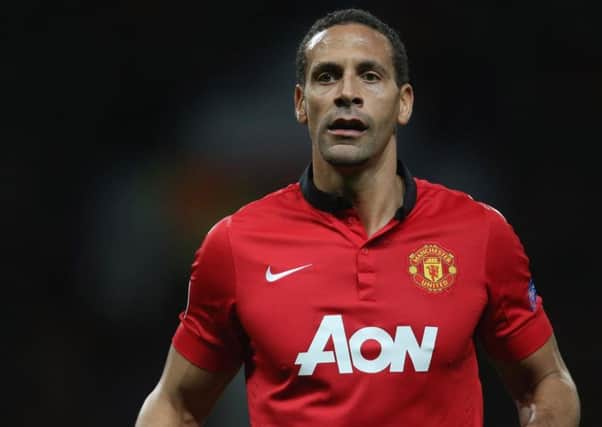 Rio Ferdinand in action for Manchester United. Picture: Getty