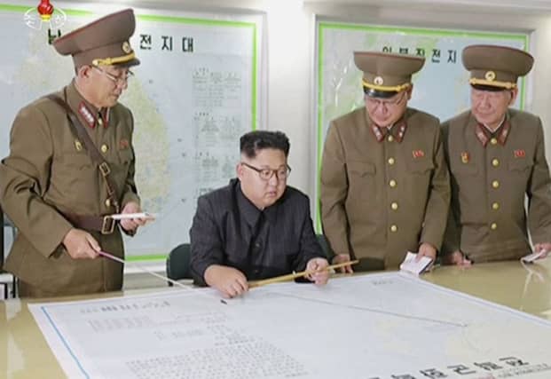 Kim Jong Un is provoking a military response.