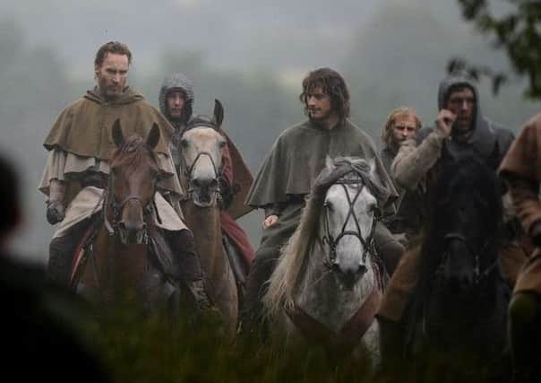 Filming begins on new Robert the Bruce movie. Picture: SWNS
