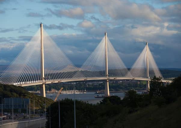 Queensferry Crossing has suffered from traffic delays. Picture: TSPL