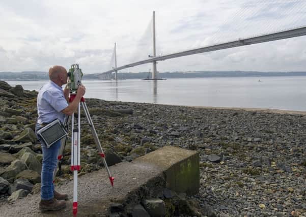 The new Queensferry Crossing. Picture: Ian Rutherford