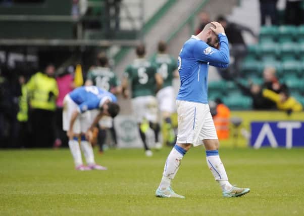 Kris Boyd struggled for form following his return to Rangers. Picture: Greg Macvean