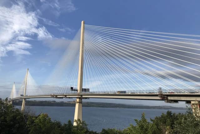 The Queensferry Crossing is now open to traffic. Picture: Tony McGuire/Scotsman