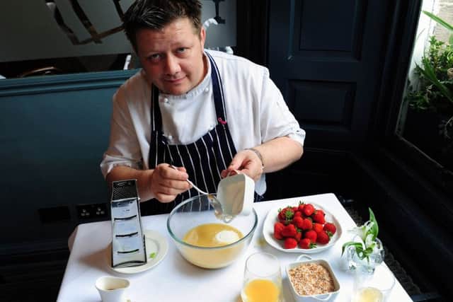 Chef Mark Greenaway backed Edinburgh's bid to host the Pangborn Sensory Symposium. Picture: Ian Rutherford