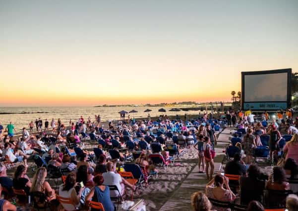 Beach Cinema in Paphos, the 2017 European Capital of Culture