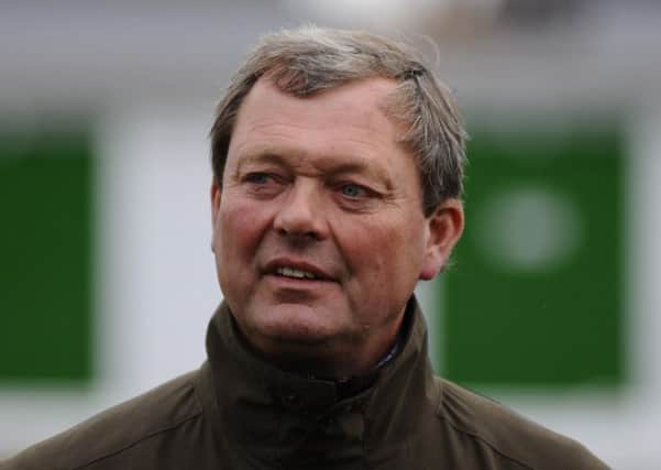 Trainer William Haggas saddles Tirania in the Â£15,000 EBF Stallions Breeding Winners Fillies at Musselburgh. Picture: Alan Crowhurst/Getty Images