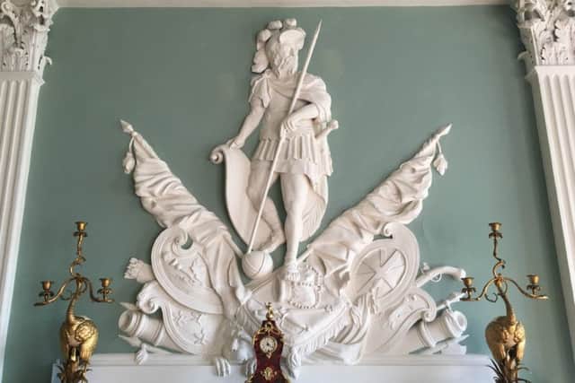 This depiction of Mars is said to be loaded with Jacobite symbolism. PIC: Contributed.
