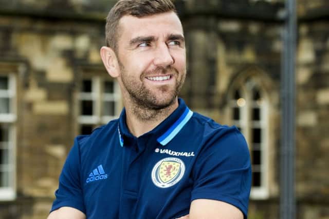 James McArthur at Mar Hall, Bishopton, ahead of Scotland's vital World Cup qualifier against Lithuania