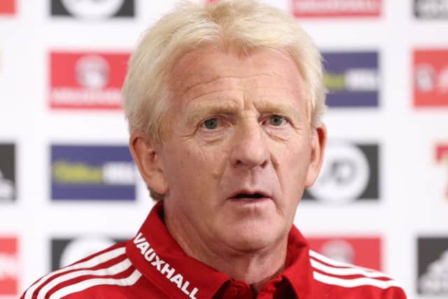 Scotland manager Gordon Strachan. Picture: Martin Rickett/PA Wire