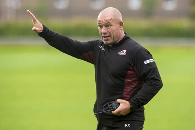 Edinburgh head coach Richard Cockerill. Picture: SNS