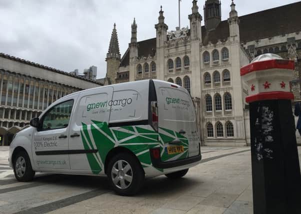 Gnewt Cargo has an all-electric fleet of delivery vehicles. Picture: Contributed